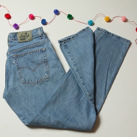 Levi's Denim - Vintage 90's Levi's SilverTab Light Wash Mom Jeans